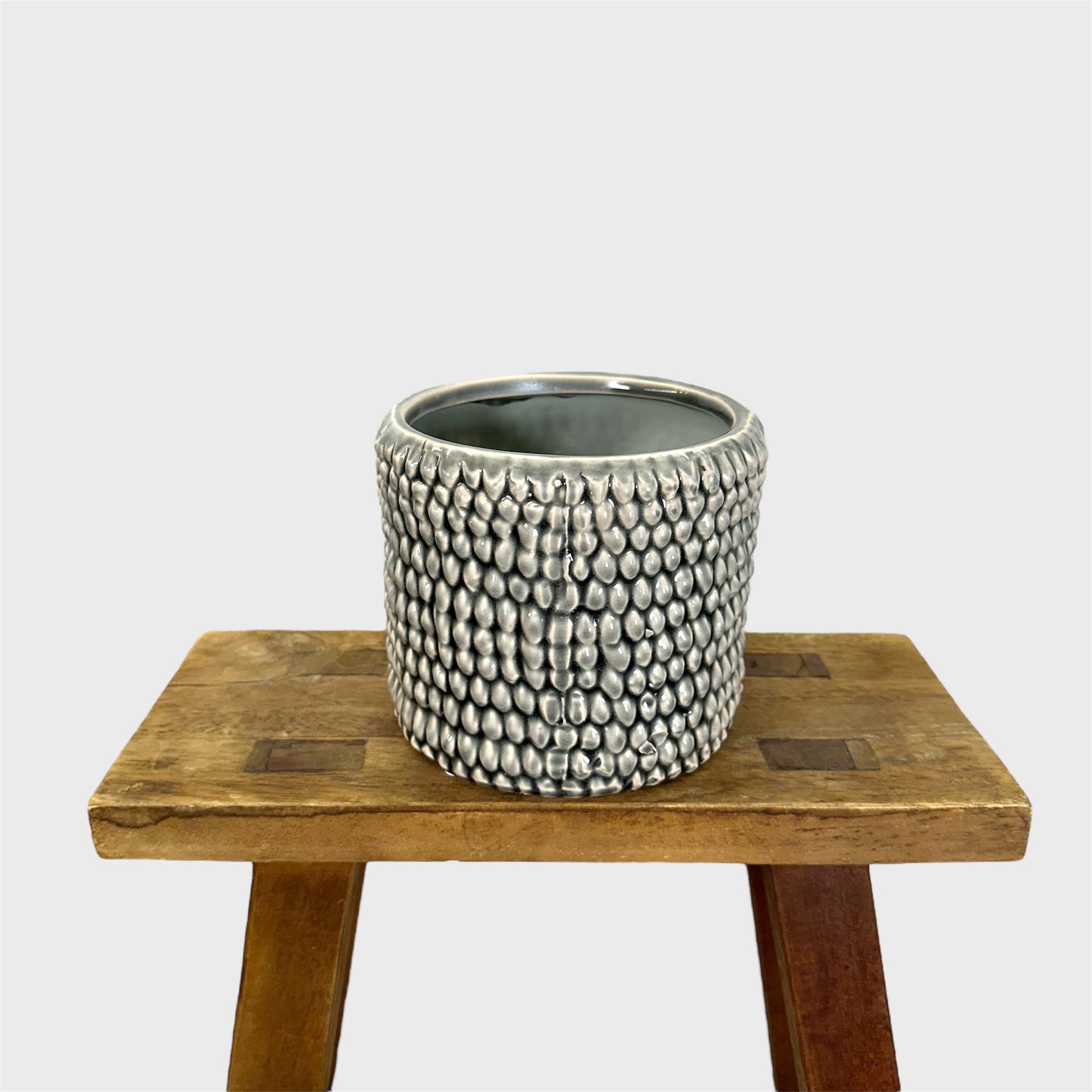 Cache-pot ''Art'' foncé Ø12.5 cm