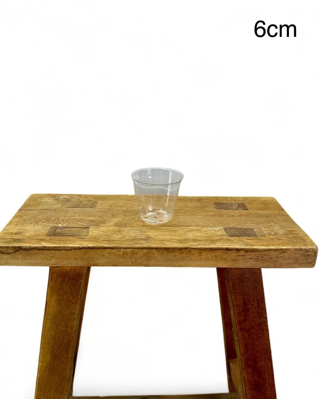 Pot plastique transparent 6cm - 21cm