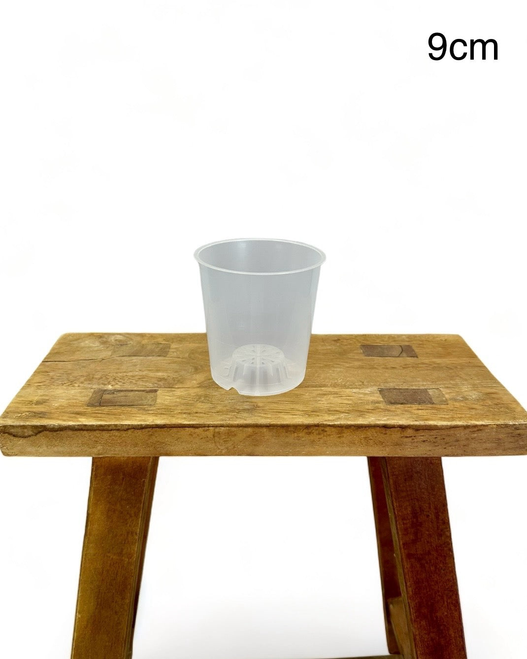 Pot plastique transparent 6cm - 21cm