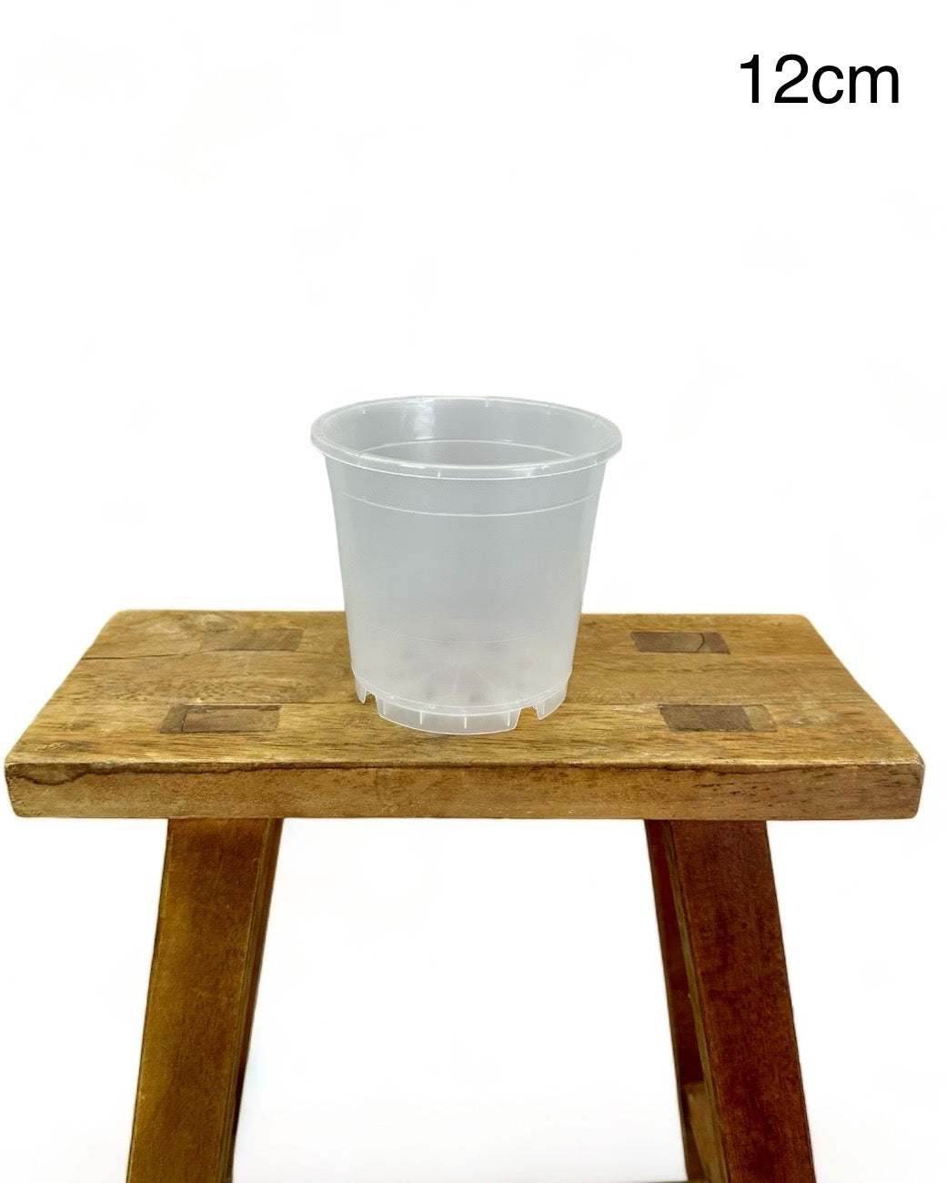 Pot plastique transparent 6cm - 21cm