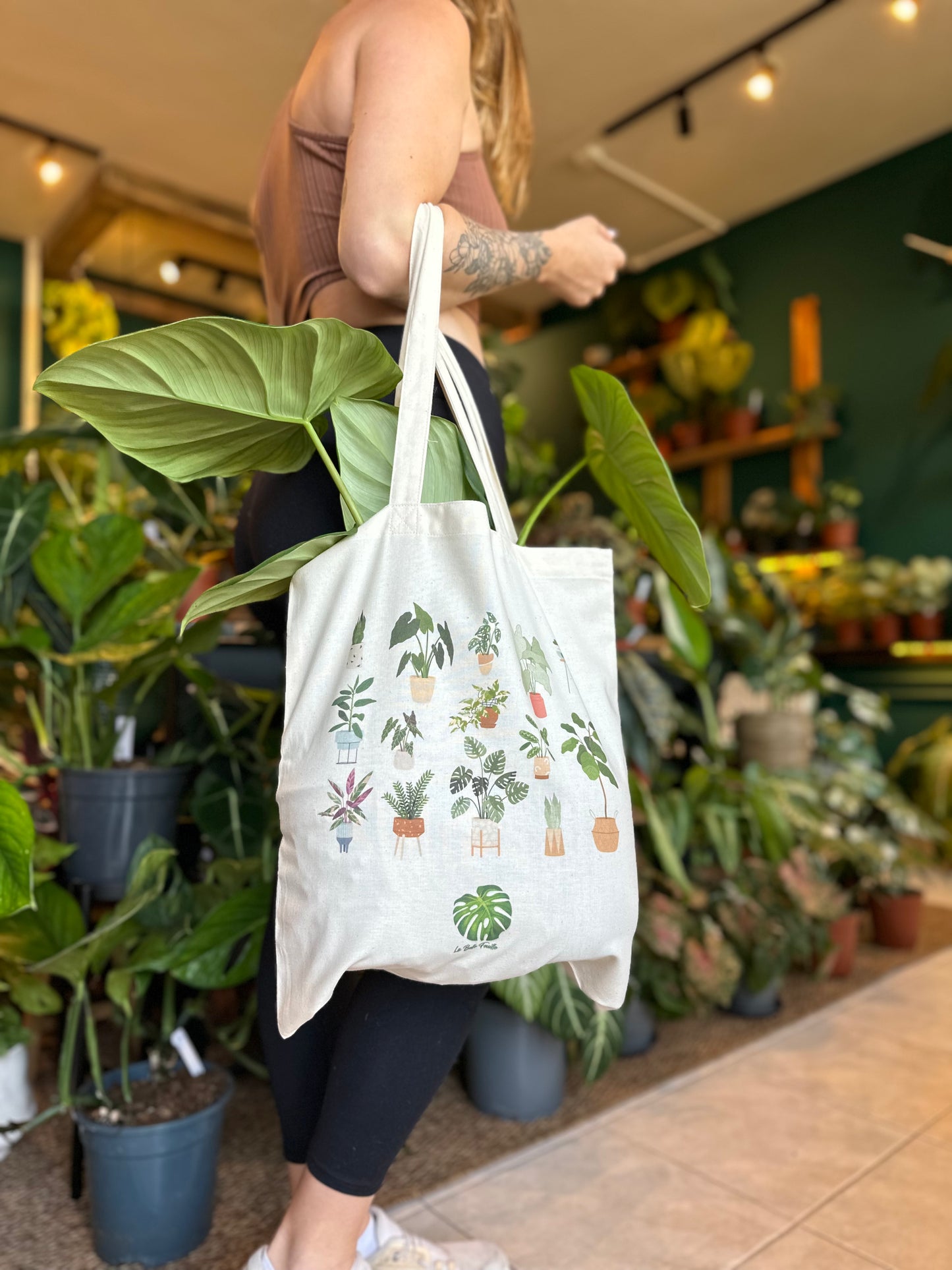 Tote bag ''Plant Family''