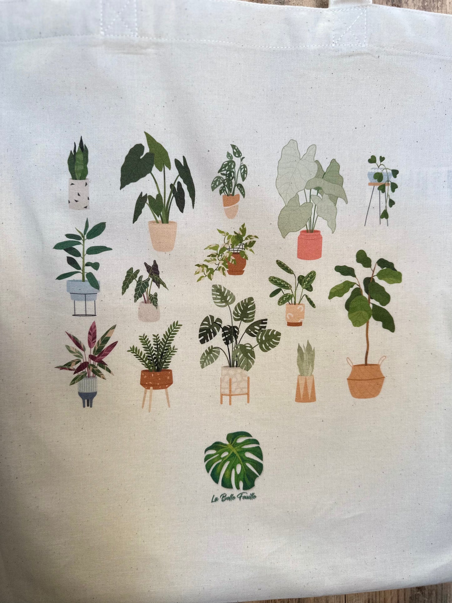 Tote bag ''Plant Family''