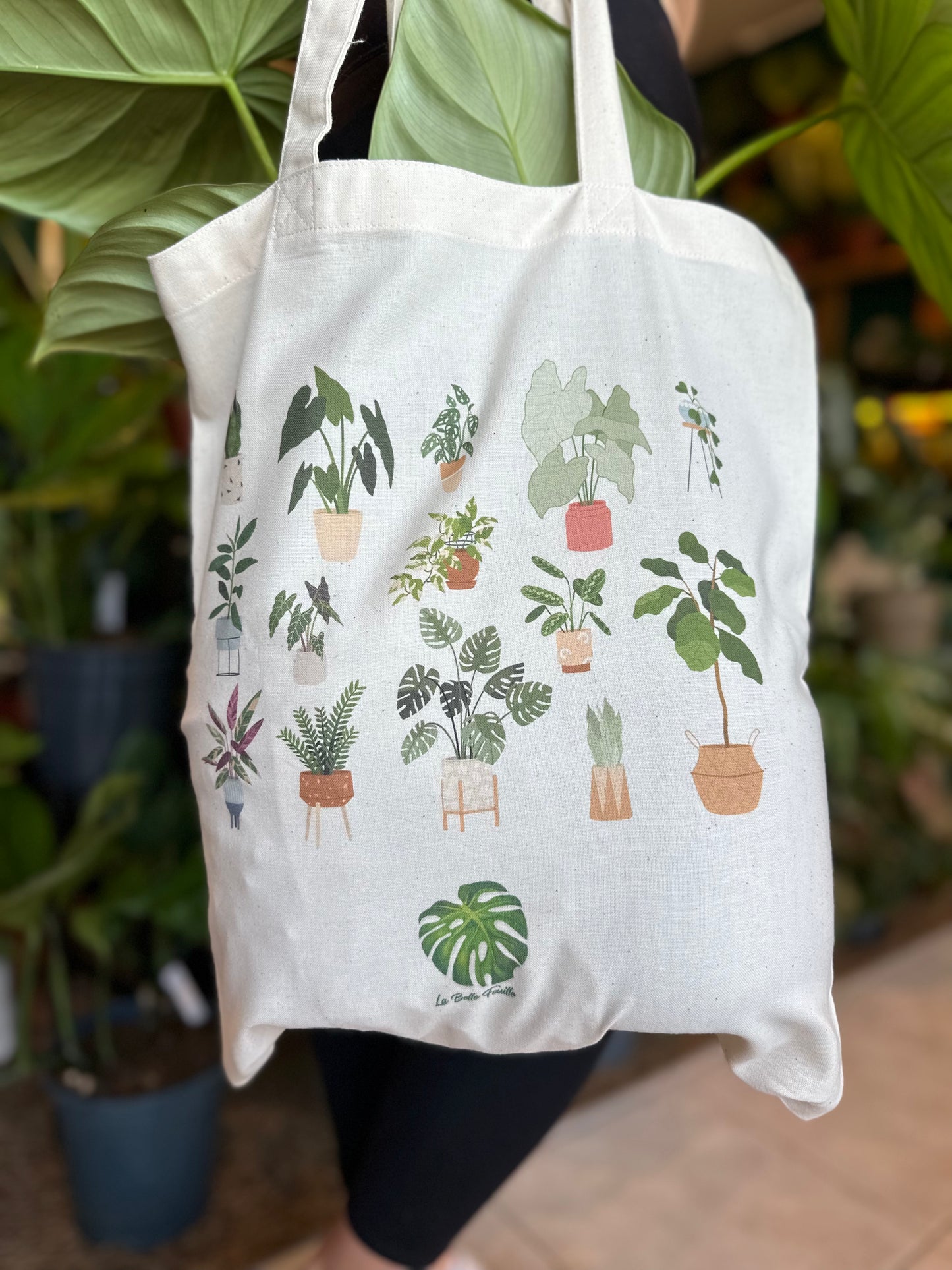 Tote bag ''Plant Family''