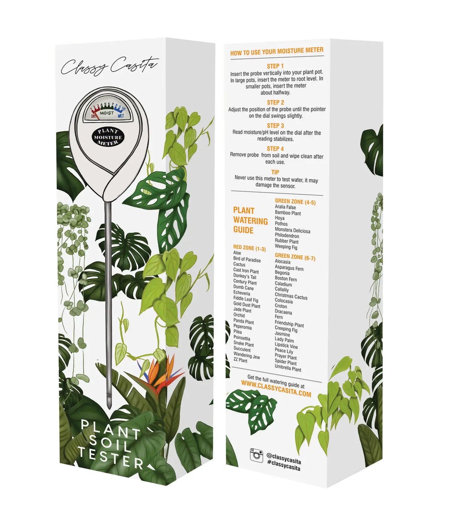Humidimètre pour plante