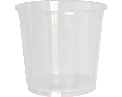 Pot plastique transparent 6cm - 21cm