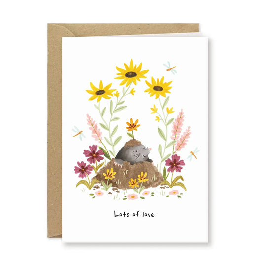 Carte de vœux ''Lots of love''