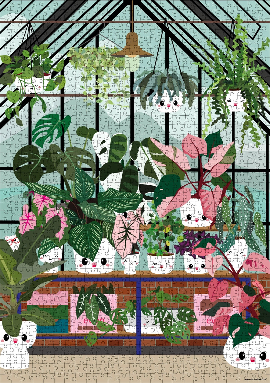 Puzzle plantes 1000 pièces