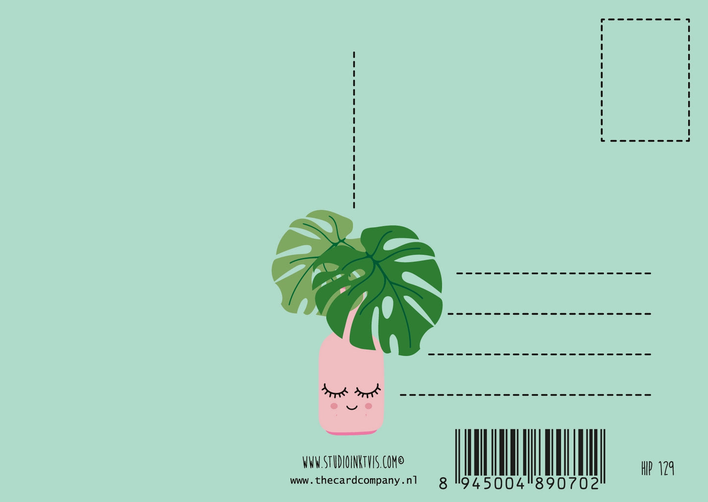 Carte postale ''Monstera''