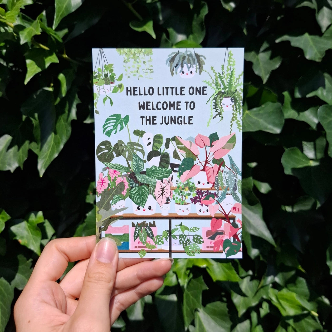 Carte postale ''Welcome to the Jungle''