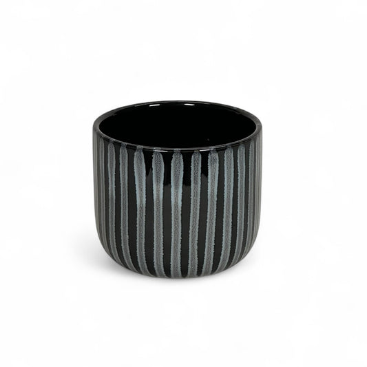 Cache-pot 'Zebra' Ø11 cm