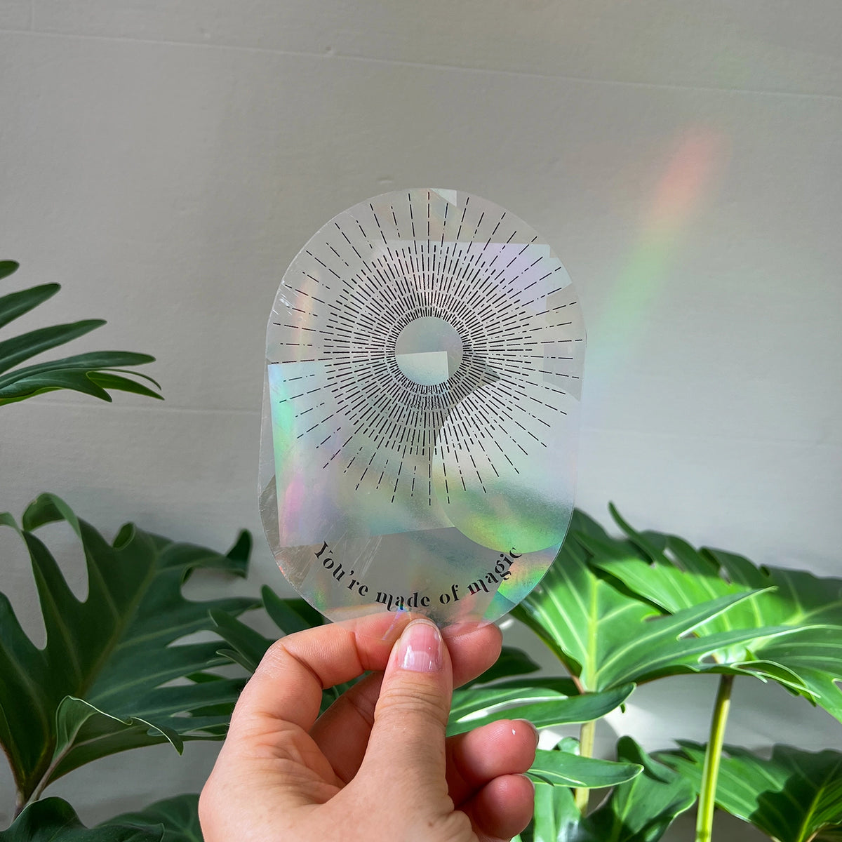 Sticker Créateur D’Arc-En-Ciel - ''You're made of magic''