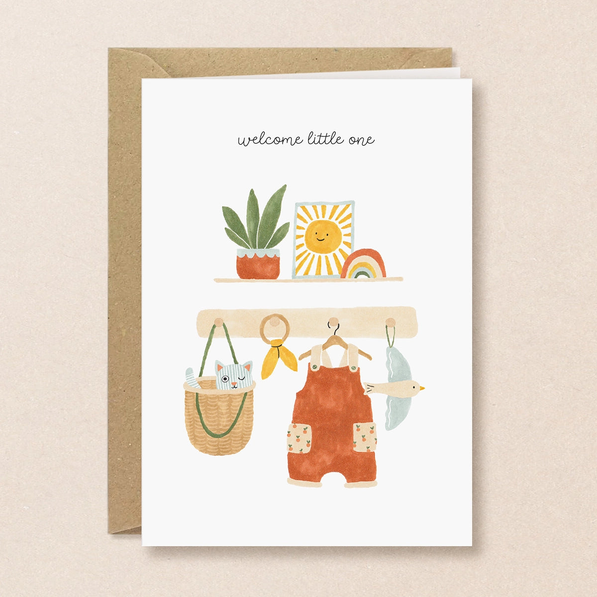 Carte de vœux ''Welcome little one''