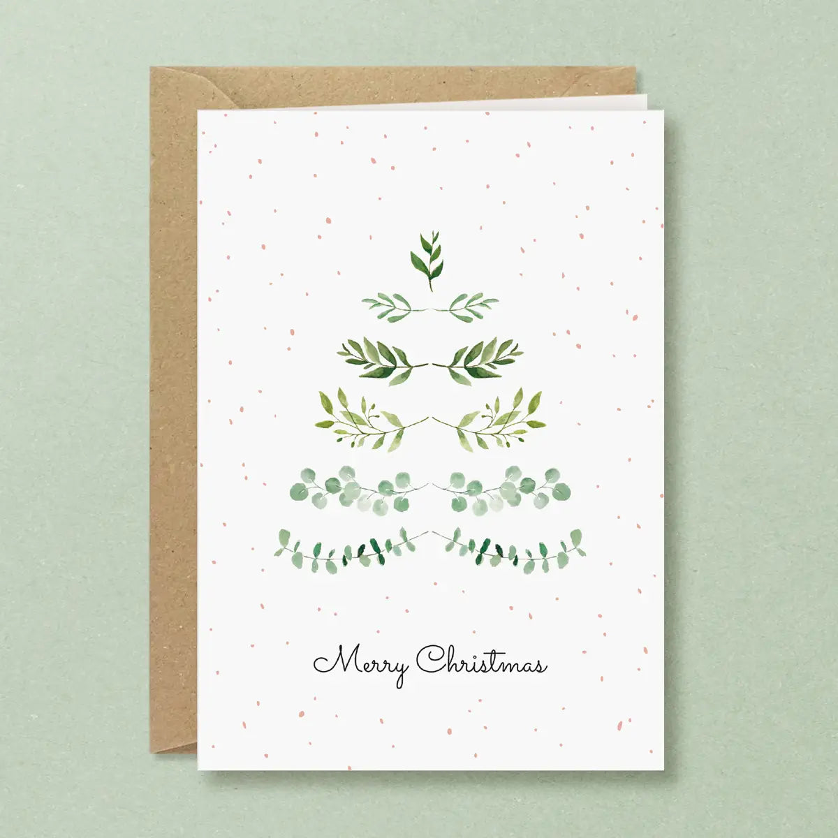 Carte de vœux ''Sapin de Noël''