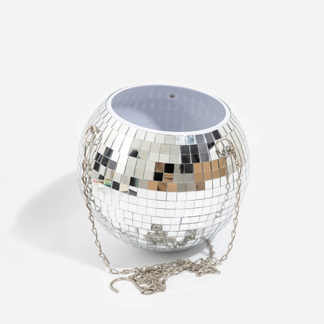 Cache-pot boule disco