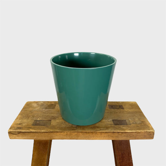 Cache-pot ''Classic'' vert Ø14.5 cm