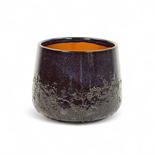 Cache-pot 'Mylo Blue' Ø12.5 cm