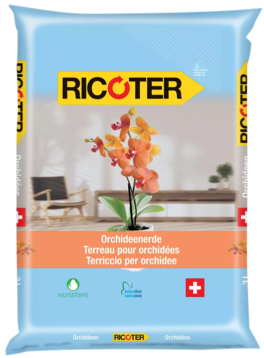 Ricoter Terreau pour orchidées 3L