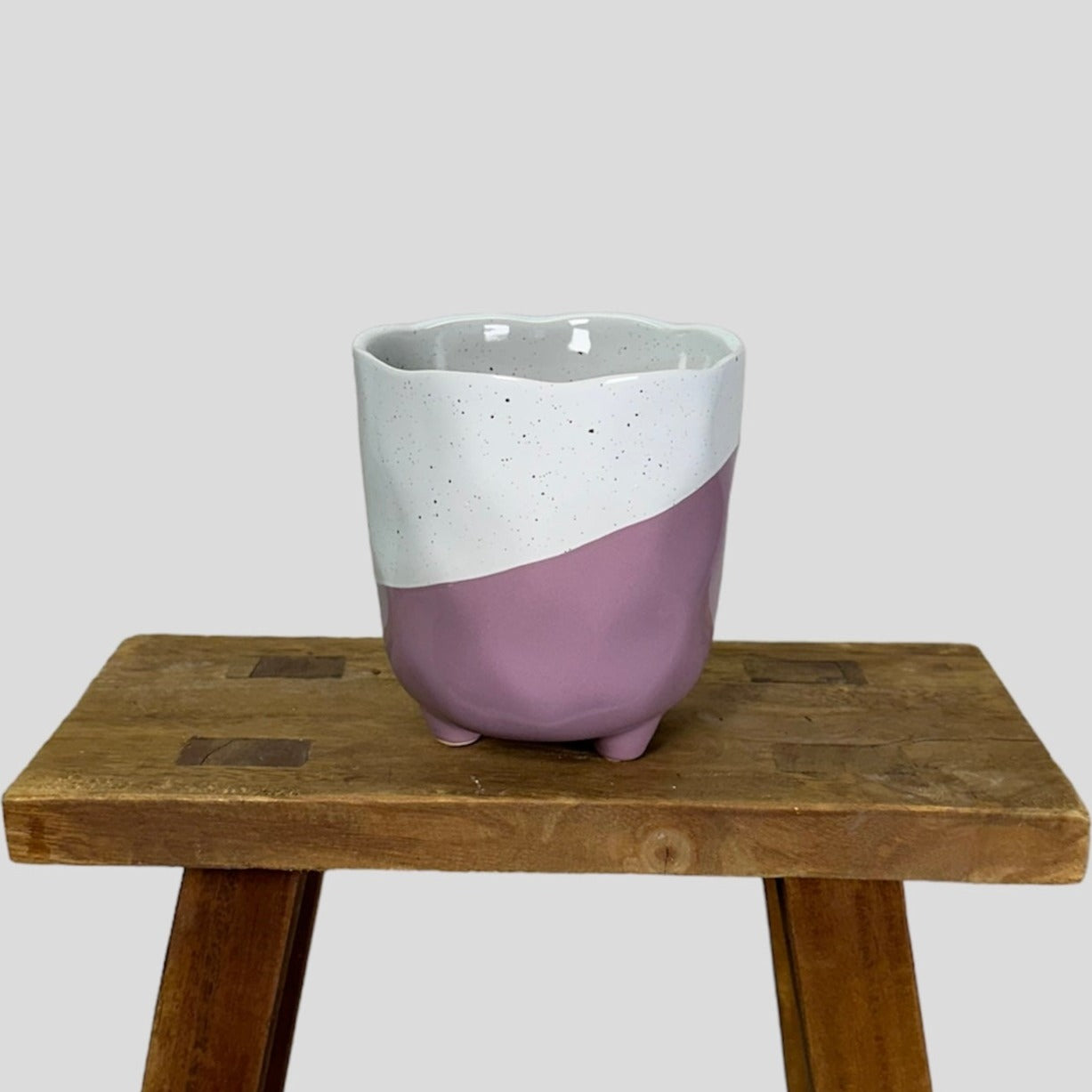 Cache-pot ''Gabby'' Violet Ø12 cm