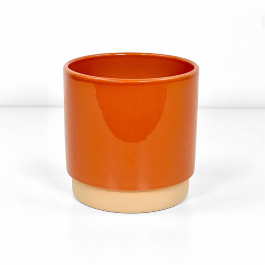 Cache-pot 'Eno' Orange Ø12 cm