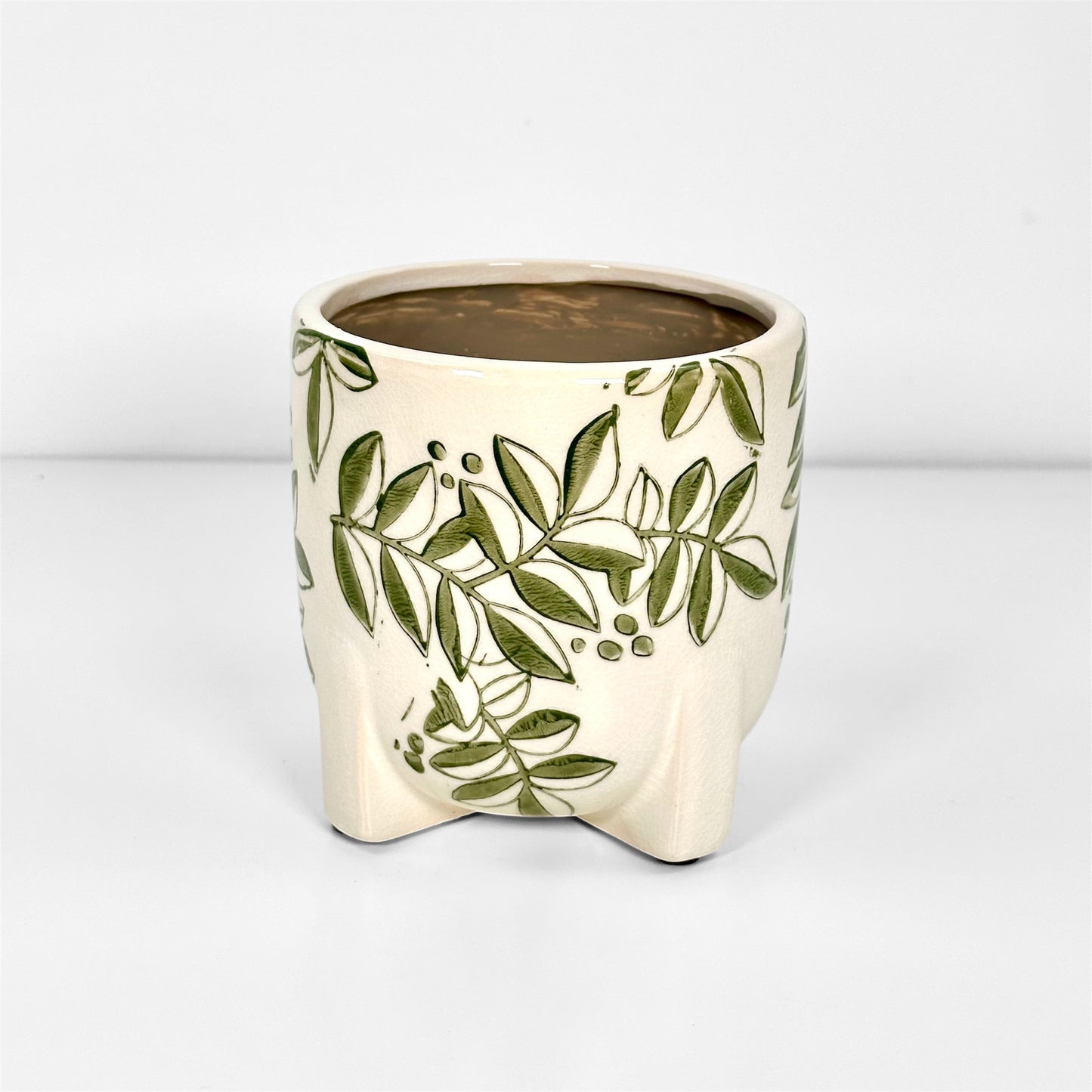 Cache-pot 'Foliage' Ø12 cm