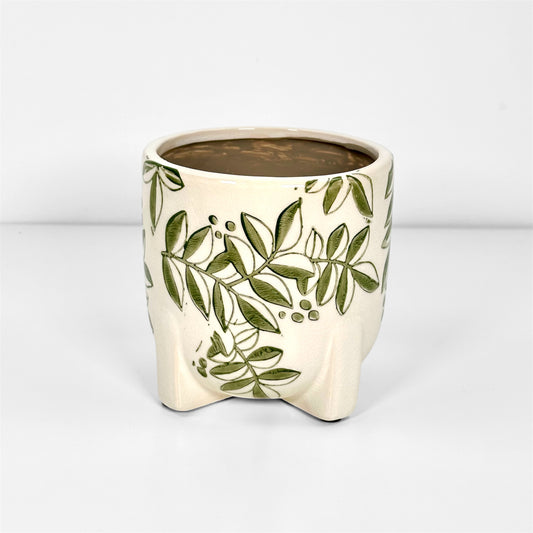 Cache-pot 'Foliage' Ø12 cm