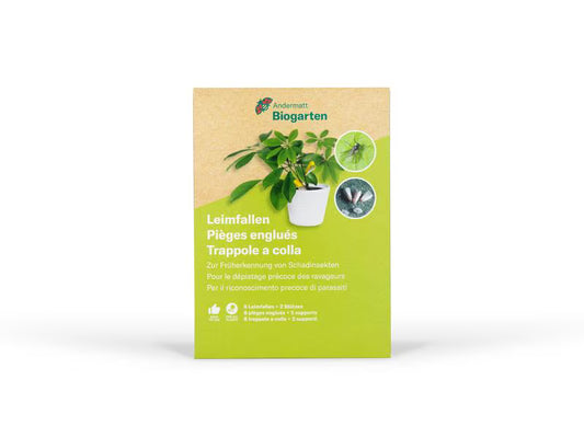 Pièges jaunes contre les moucherons