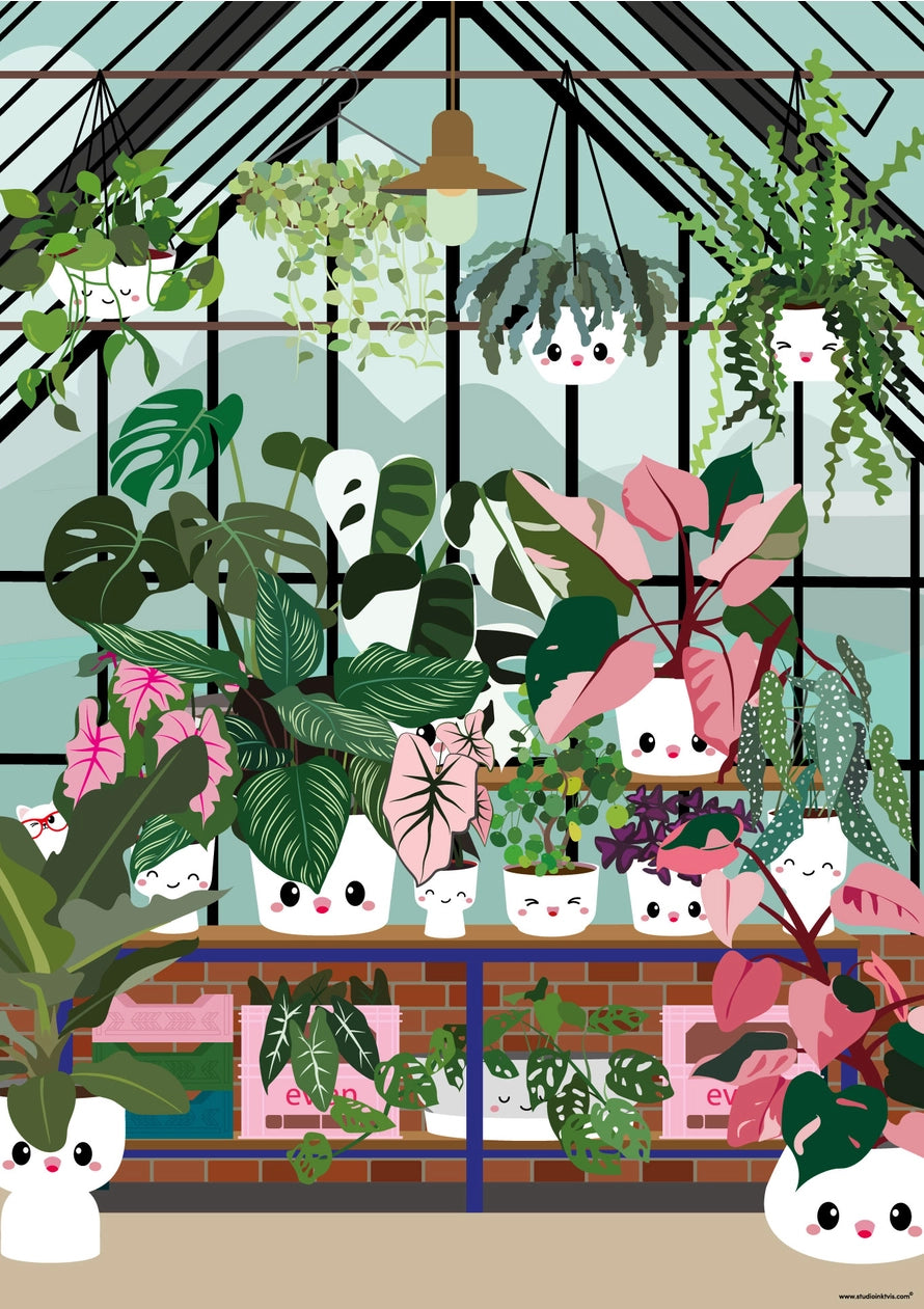 Puzzle plantes 1000 pièces