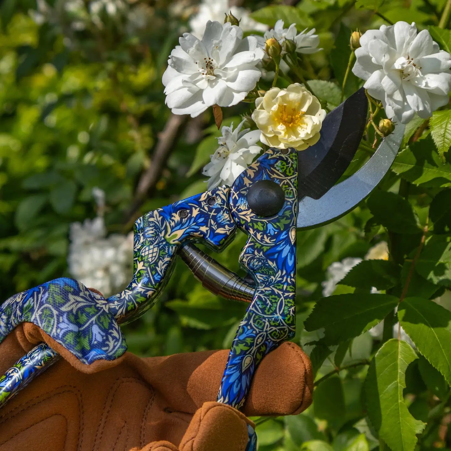 Sécateur Orange Grove - William Morris Snakeshead Design