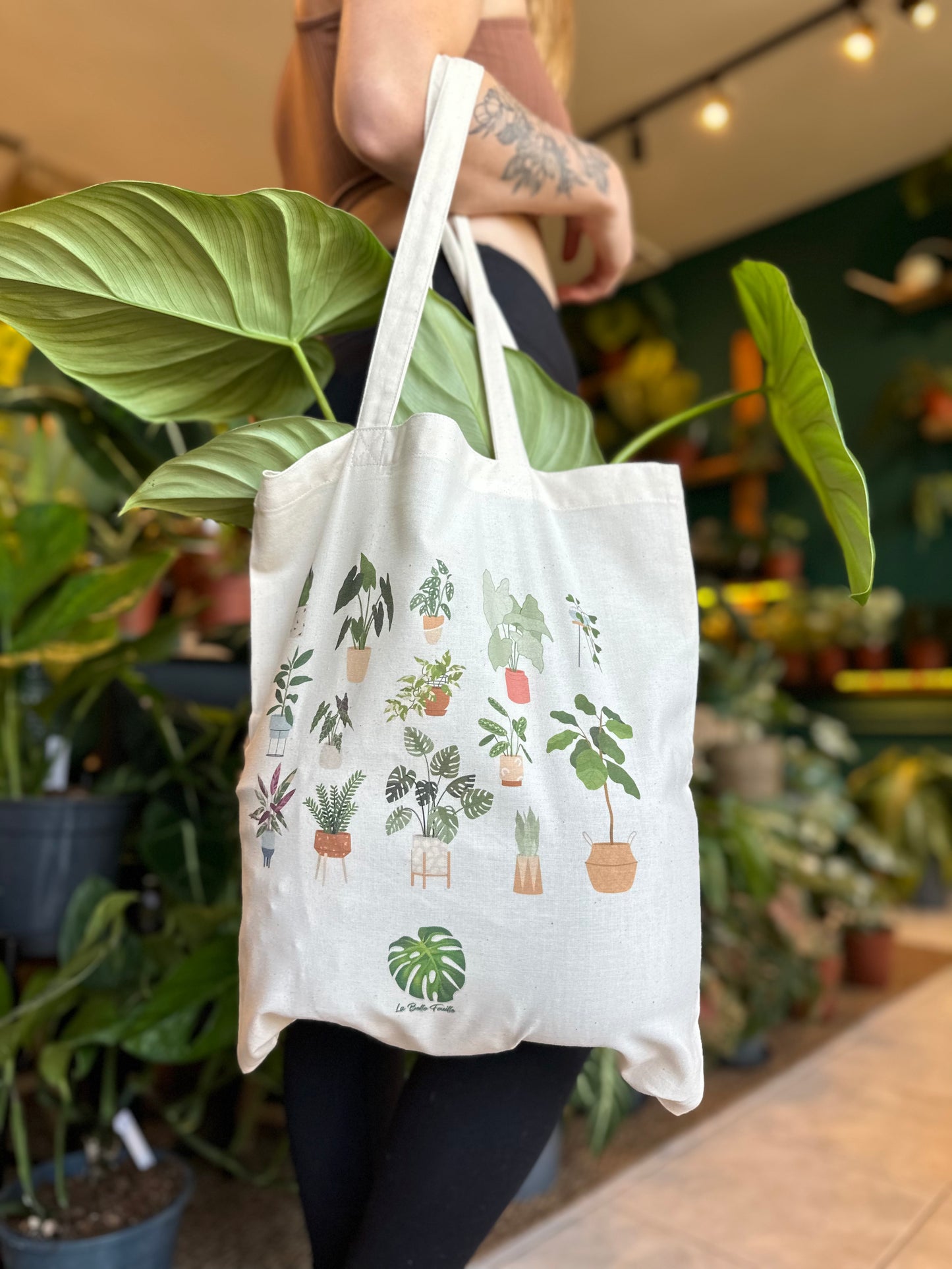 Tote bag ''Plant Family''