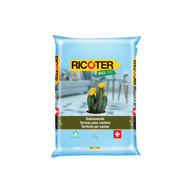 Ricoter Terreau pour cactées 3L